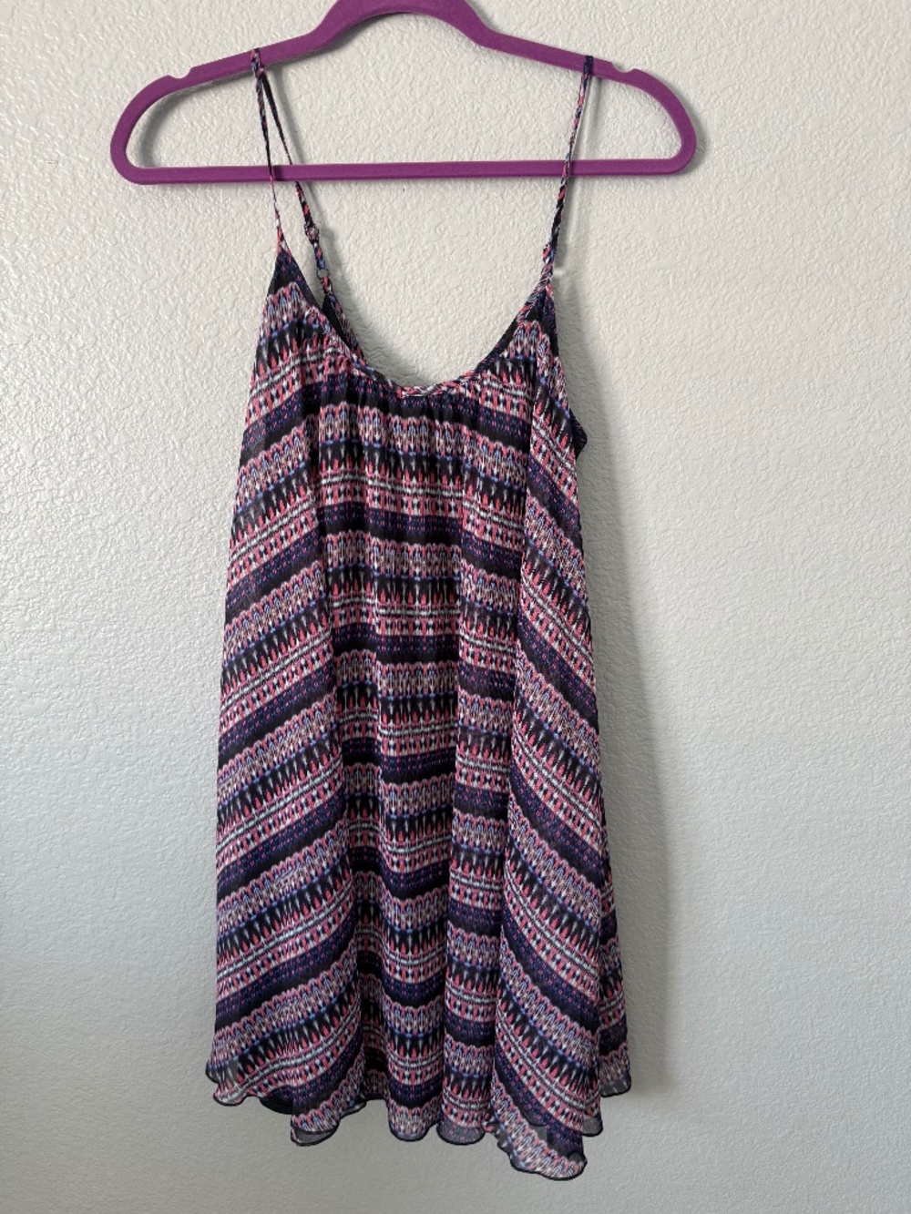 Express Flowy Spaghetti Strap (Adjustable) Mini Dress Size S